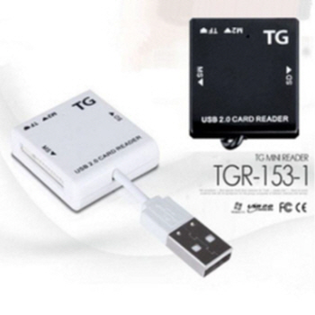 [TG삼보] 미니 멀티 카드리더기 TGR-153-1 블랙