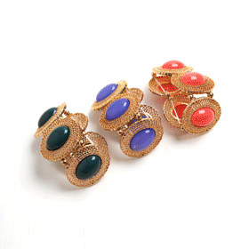 00668 Ethnic Gold Bangle **원피스,비치웨어 등 활용만점! ***