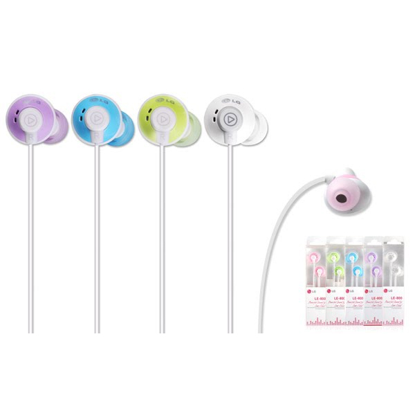 [LG전자] LE-800 커널형 이어폰 블루 