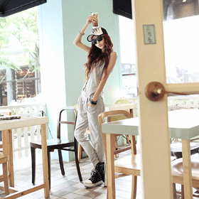 10203 미니 포켓 점프수트 