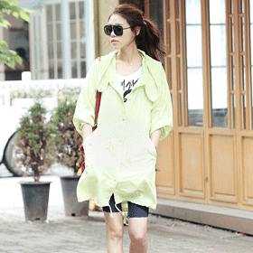 [특가/세일/인기] 10207 공효진 후드 레인코트 