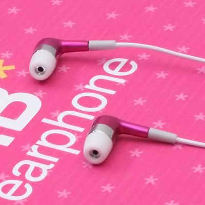 [Actto] ERP-25 B.B 핑크 커널형 이어폰 