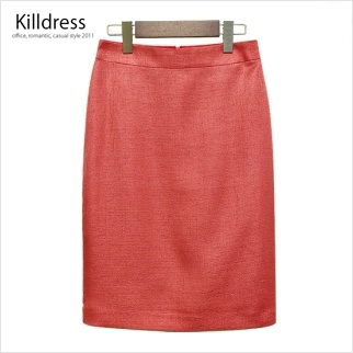 [브랜드드퀄리티~!!]고급스러운 소재 세련된 색감의 깔끔한 H라인 스커트_L1250