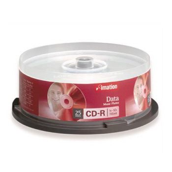 [이메이션] CD-R 700MB 52X Cake 25장 