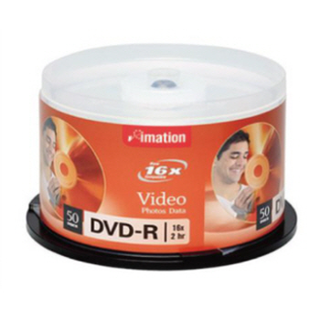 [이메이션] DVD-R 4.7GB 16X Cake 50장 