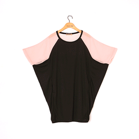 00797 Loose fit chiffon sleeves OPS