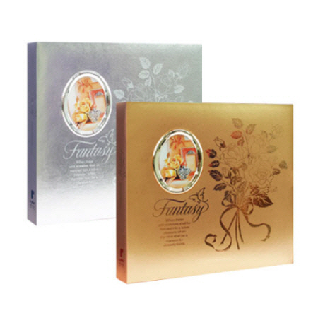 칸나 갤러리 접착앨범(35매) 실버 GL6635G 