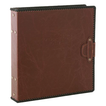 칸나 갤러리 접착앨범(50매) 갈색 GL6650V 