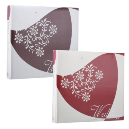 칸나 웨딩 접착앨범(40매) 퍼플 WDFR4000L 