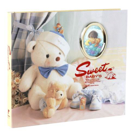 칸나 베이비 접착앨범(40매) 옐로우 BBFR4000L 