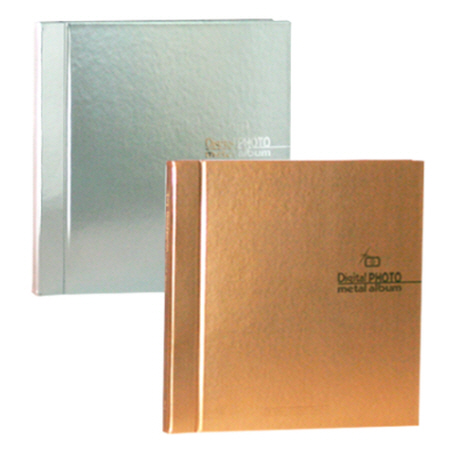 칸나 메탈 접착앨범(15매*2권) 골드/실버 MT15M 