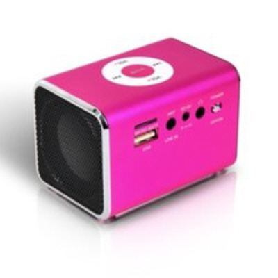Korsonic 휴대용 스피커 XKD3(75*50*51mm) 핑크