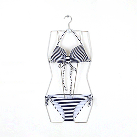00646 Ribbon Stripe Bikini 2p 