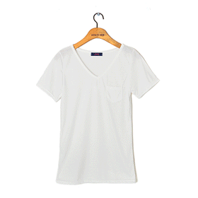 00874  미니포켓 티 5가지 색상 