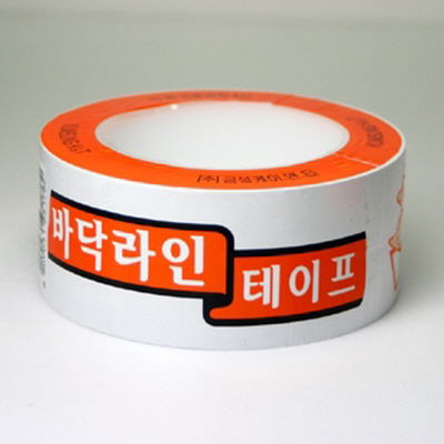 금성 바닥라인테이프(백색) 50mm*33M