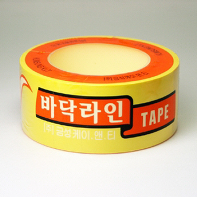 금성 바닥라인테이프(노랑) 50mm*33M