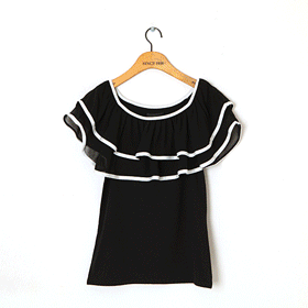 08931 페미닌 프릴 디테일T