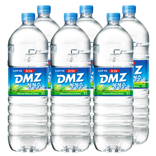 롯데아이시스(DMZ)2Lx6개PET大 