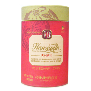  한삼인 홍삼캔디 (120g)지관