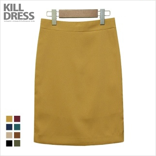 [가을신상+77사이즈까지~!!]다양한 컬러 스테디셀러 아이템 심플 기본H라인 스커트_L1304