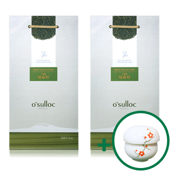 [행사상품]오설록덖음차(50gx2)+다기잔 