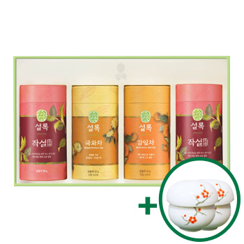 [행사상품]설록차 잎차모음세트+다기잔2개+업계최저가 