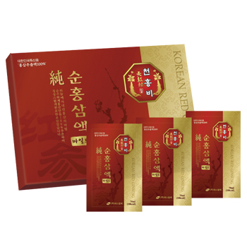 [천홍비]순홍삼액 마일드 30입 (100%홍삼추출액+연잎추출물)