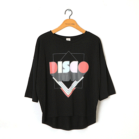 가을신상~ 00405 디스코 컬러풀 티