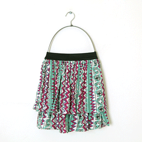 00421 에스닉 캉캉 스커트 