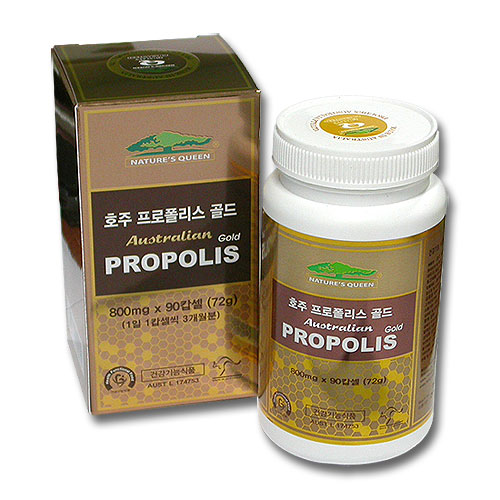[네이처스퀸] 호주산 프로폴리스캡슐 800mg 90정 1병
