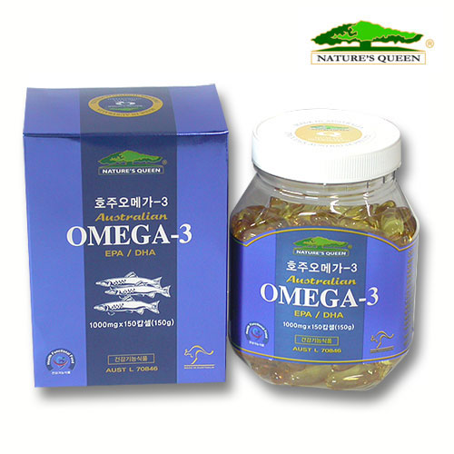 [네이처스퀸] 호주산 오메가3 1000mg 150정 1병