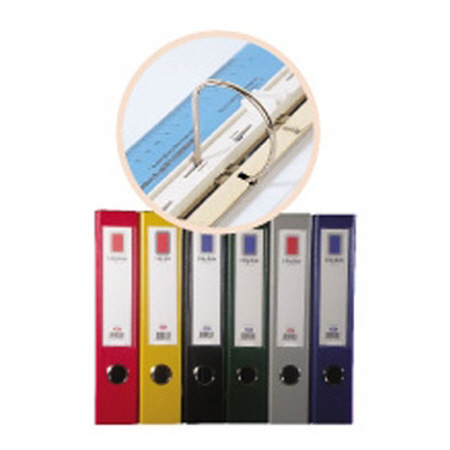 문화 합지 웹 D링 바인더 3㎝ 흑색 B968-7 3cm