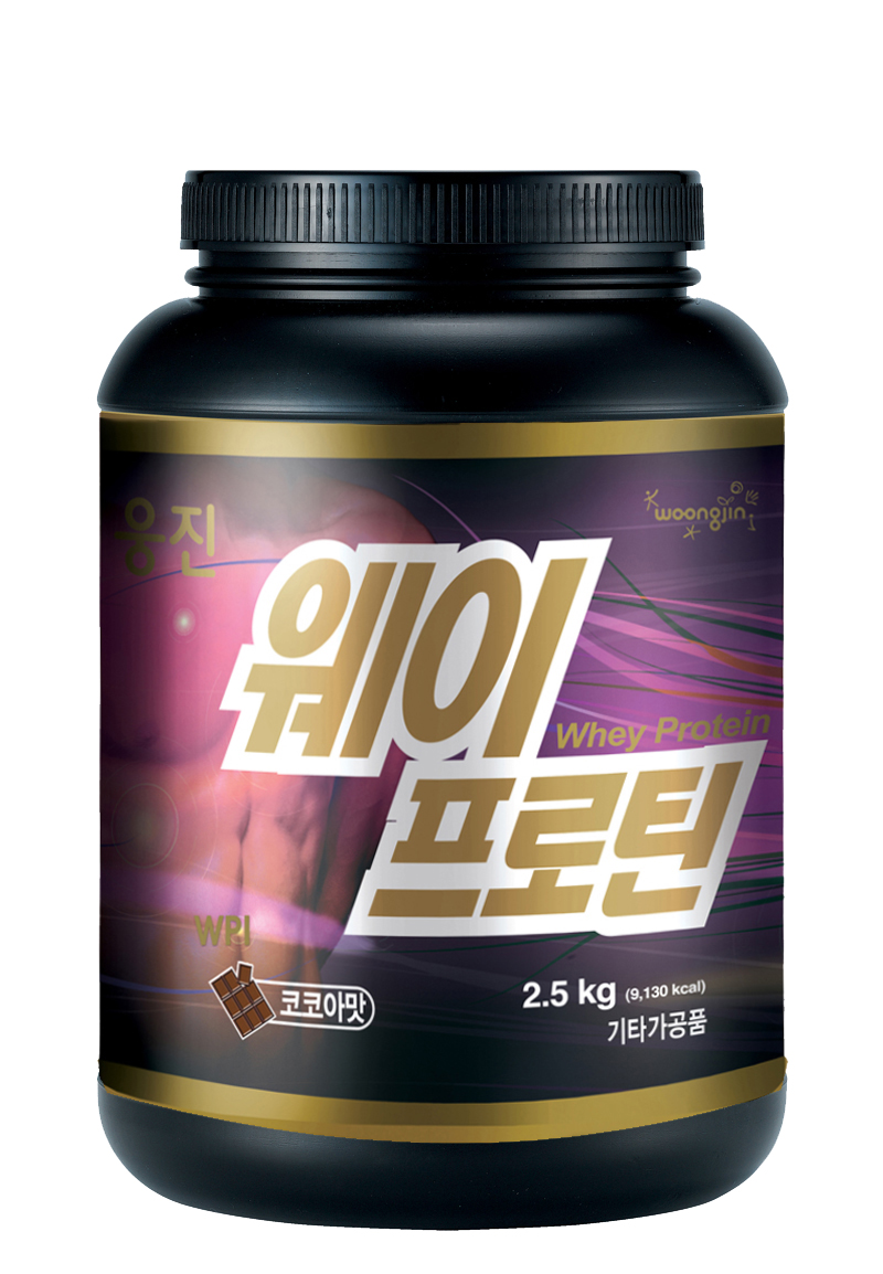 웅진 웨이프로틴 2.5kg(코코아맛) 1통 (단백질,헬스보충제/근육)
