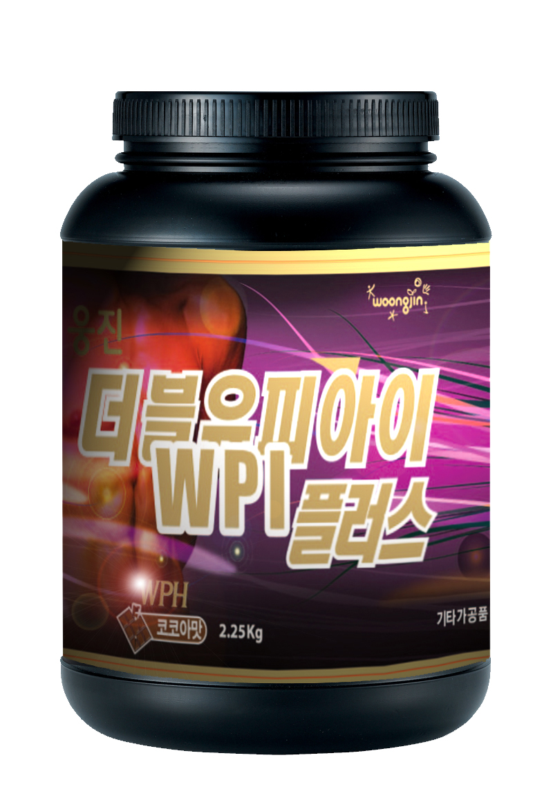 웅진 WPI플러스 2.25kg(코코아맛) 1통 (단백질,헬스보충제/근육)
