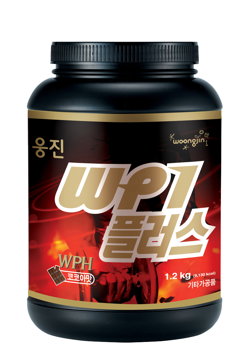 웅진 WPI플러스 1.2kg(코코아맛) 1통 (단백질,헬스보충제/근육)