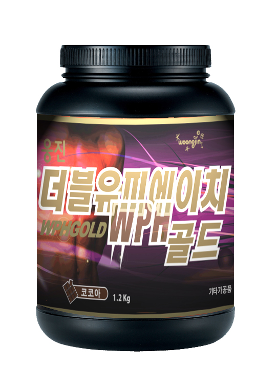 웅진 WPH골드 1.2kg(코코아맛) 1통 (단백질,헬스보충제/근육)