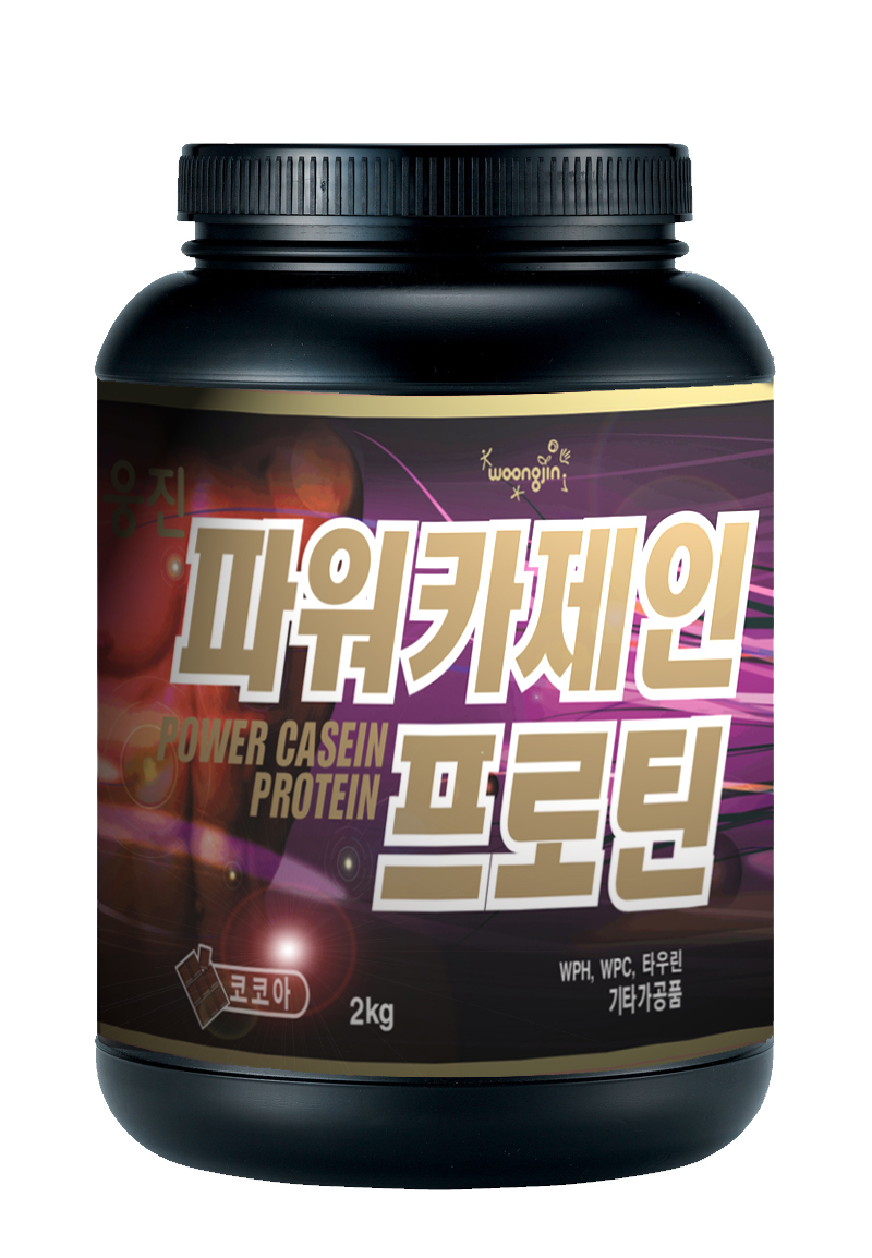 웅진 파워카제인프로틴 2kg(코코아맛) 1통 (단백질,헬스보충제/근육)