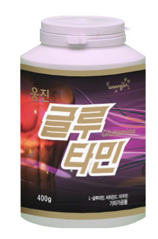 웅진 글루타민 400g 1통 (헬스보충제품/근력운동시 도움)