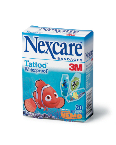 3M 넥스케어 방수밴드 캐릭터니모(20입) #606-20 