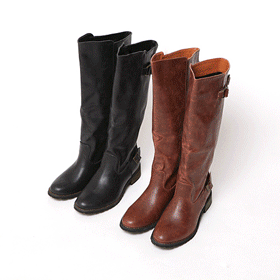 00479 벨트 라인 롱 부츠 