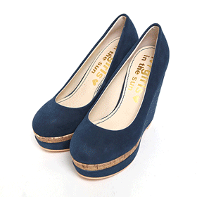 인기~00490  소프트컬러 스웨이드 웨지 힐