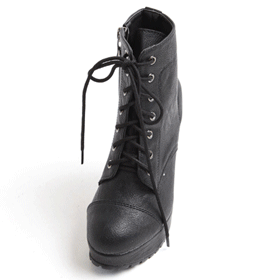 10751 슬림 블랙 워커 