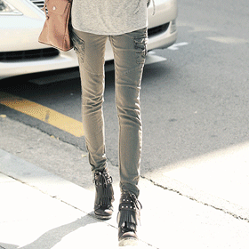 00565 빅 포켓 코튼 팬츠 