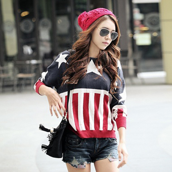 00657 스타일리시 별 니트 