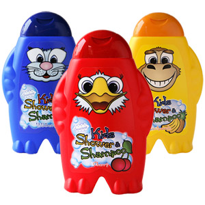 레암 키즈 샤워앤샴푸 300ml 2개 (체리향/와일드베리/후룻퍼레이드 중 2개 선택) 