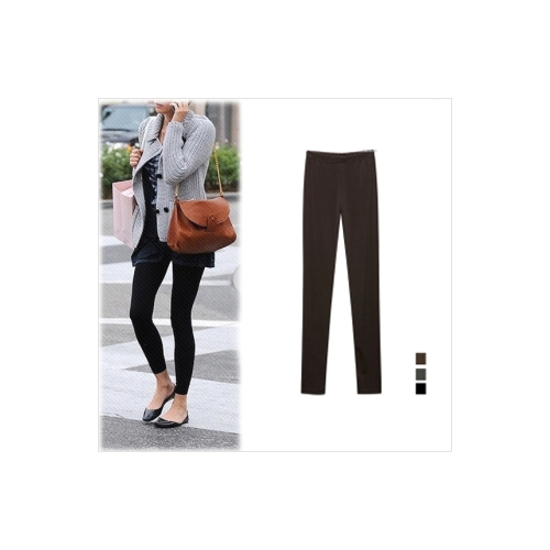 [필수아이템~!!]쫀쫀한 고탄력 저지 10부 레깅스_L1367