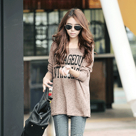 00631 쿠키 라운드 니트 