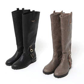 00710 벨티드 롱 부츠 