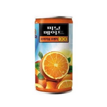 미닛메이드 오렌지 100 (캔)175ml*30개입/BOX 