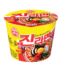 오뚜기 진라면 매운맛 큰컵라면 大 (낱개)